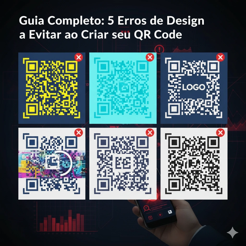 5 erros de design para evitar ao criar seu QR-Code